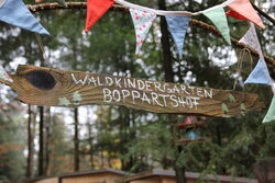 Der Waldkindergarten im Menzlen-Wald wird seit Mitte August angeboten.